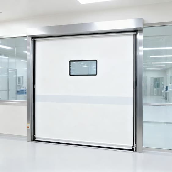 Hochsichere Reinraumtürsysteme für die pharmazeutische Industrie in kritischen Umgebungen