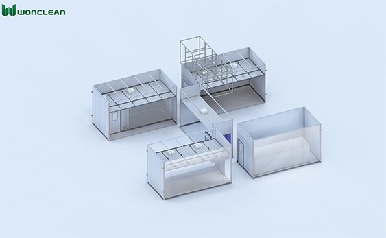 Anwendung eines modularen Labors im pharmazeutischen Bereich