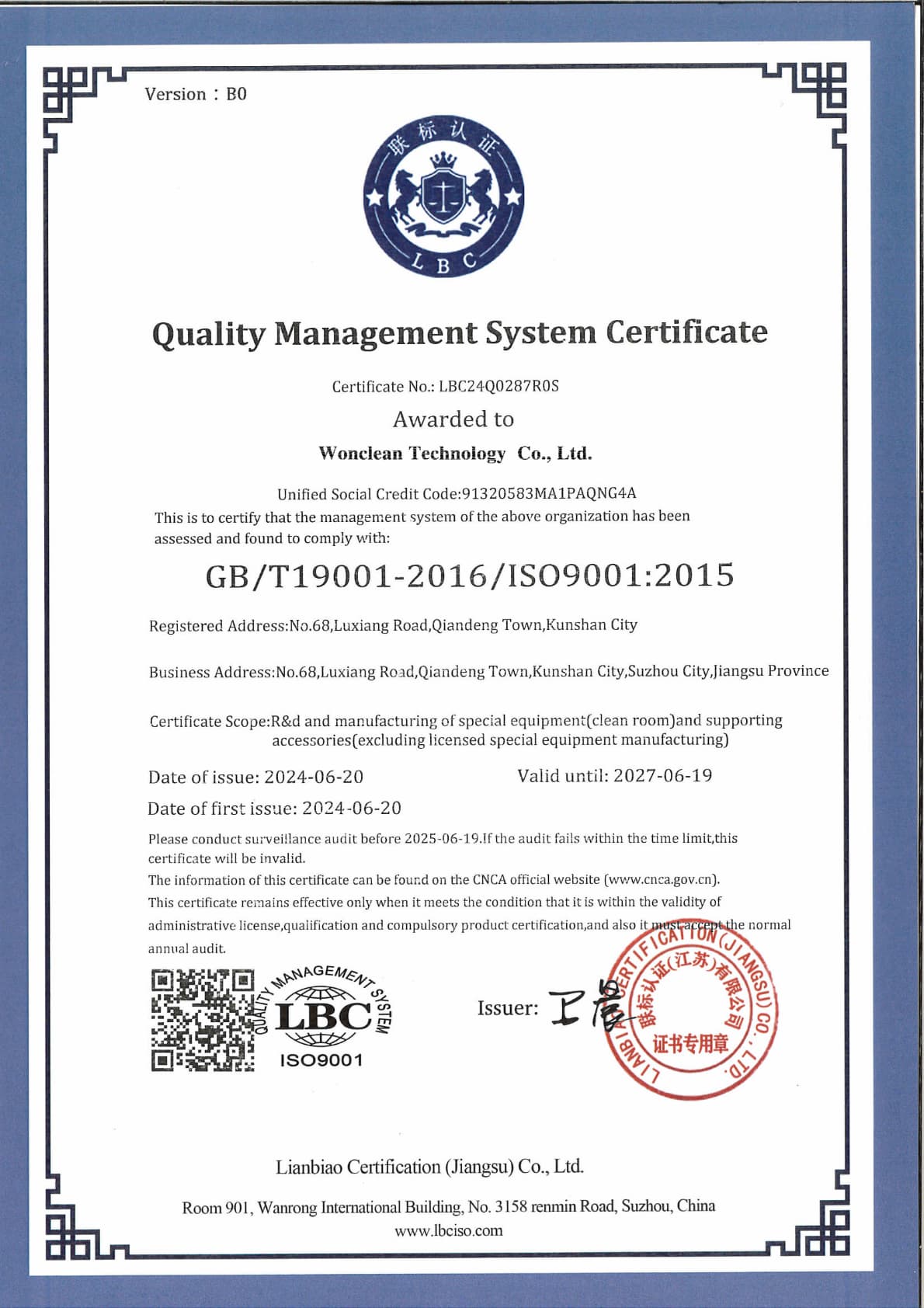 Registrierungsbescheinigung 1